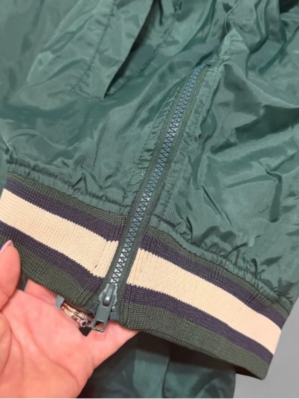 Vintage 1990s Riggins Golf Gear Nylon Wind Pullover Jacket-Large- Golfcore Retro